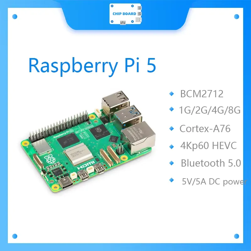 Raspberry Pi 5 ボード Cortex-A76  - Raspberry Pi 5 8Gb Board のレビューと価格